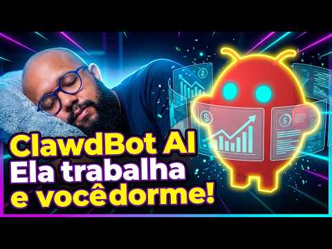 COMO USAR CLAWDBOT: A IA Grátis que Trabalha 24h por Dia para Você!