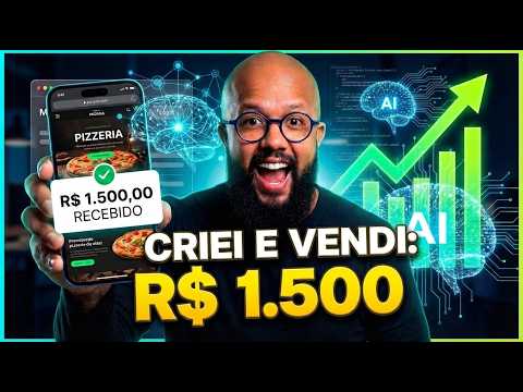 Venda Landing Pages/Sites de R$1.500 Criadas em 10 Minutos com IA (DINHEIRO COM I.A)